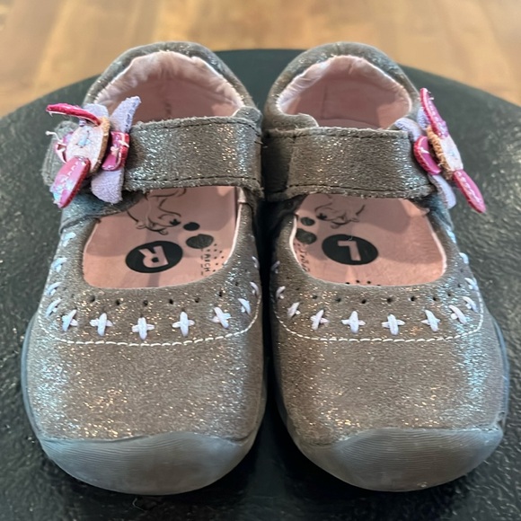 Pediped Floral Mary Janes, Toddler Size 5.5 - Picture 2 of 14